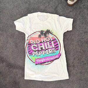 White Graphic Kids T-Shirt